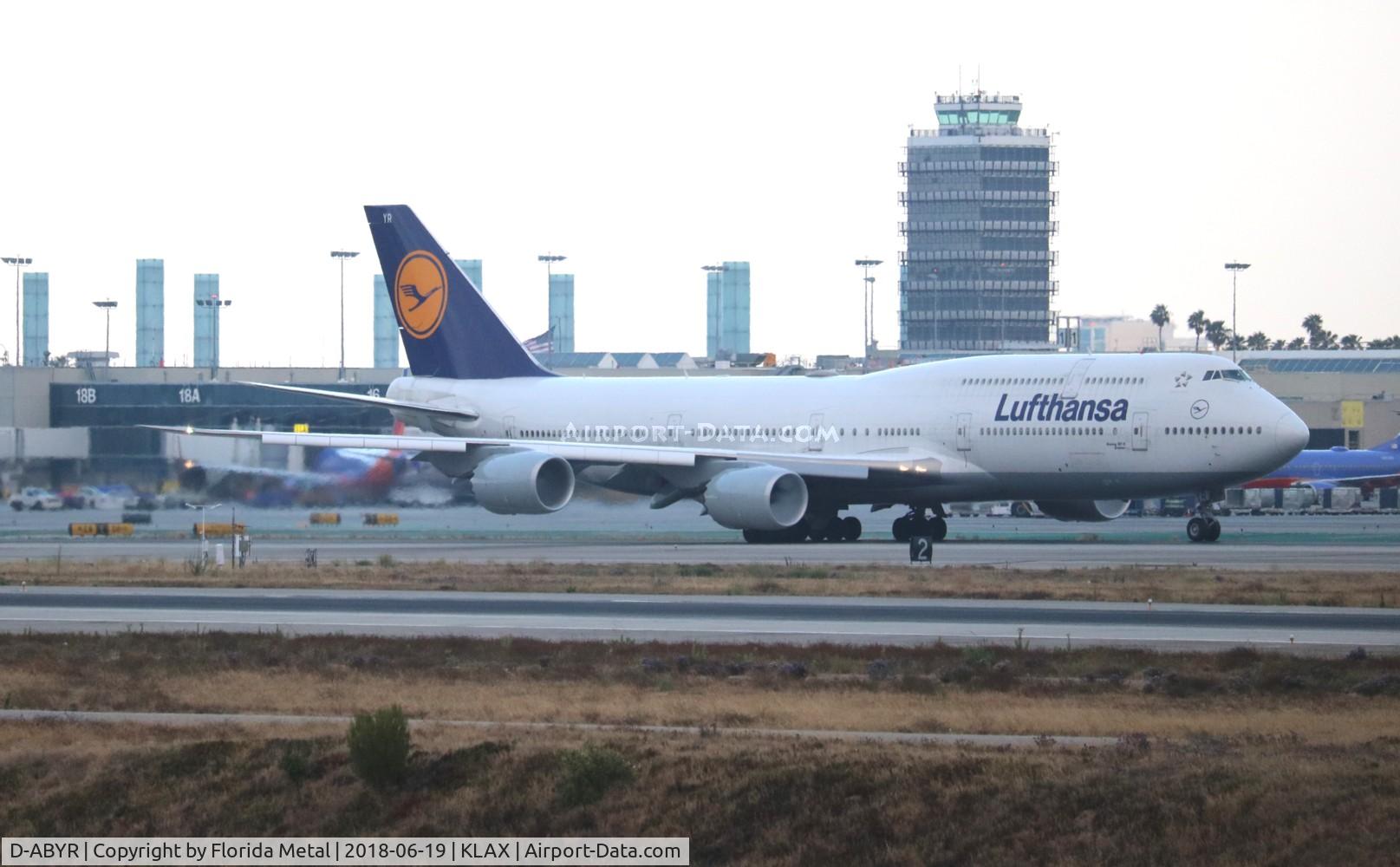 D-ABYR, 2014 Boeing 747-830 C/N 37842, LAX spotting
