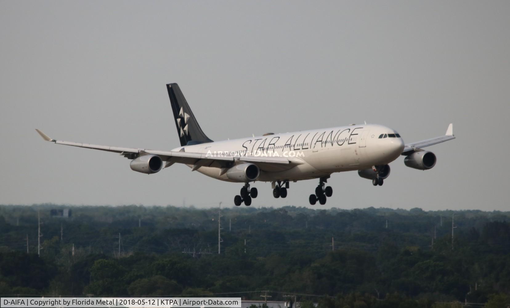 D-AIFA, 2000 Airbus A340-313X C/N 352, TPA spotting
