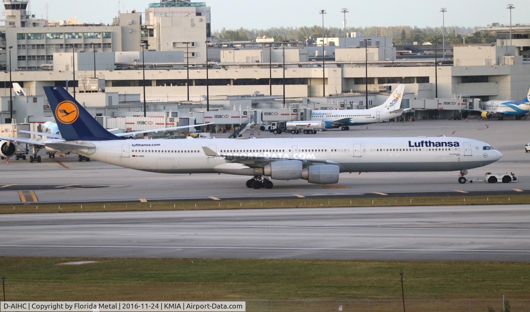 D-AIHC, 2003 Airbus A340-642 C/N 523, MIA spotting