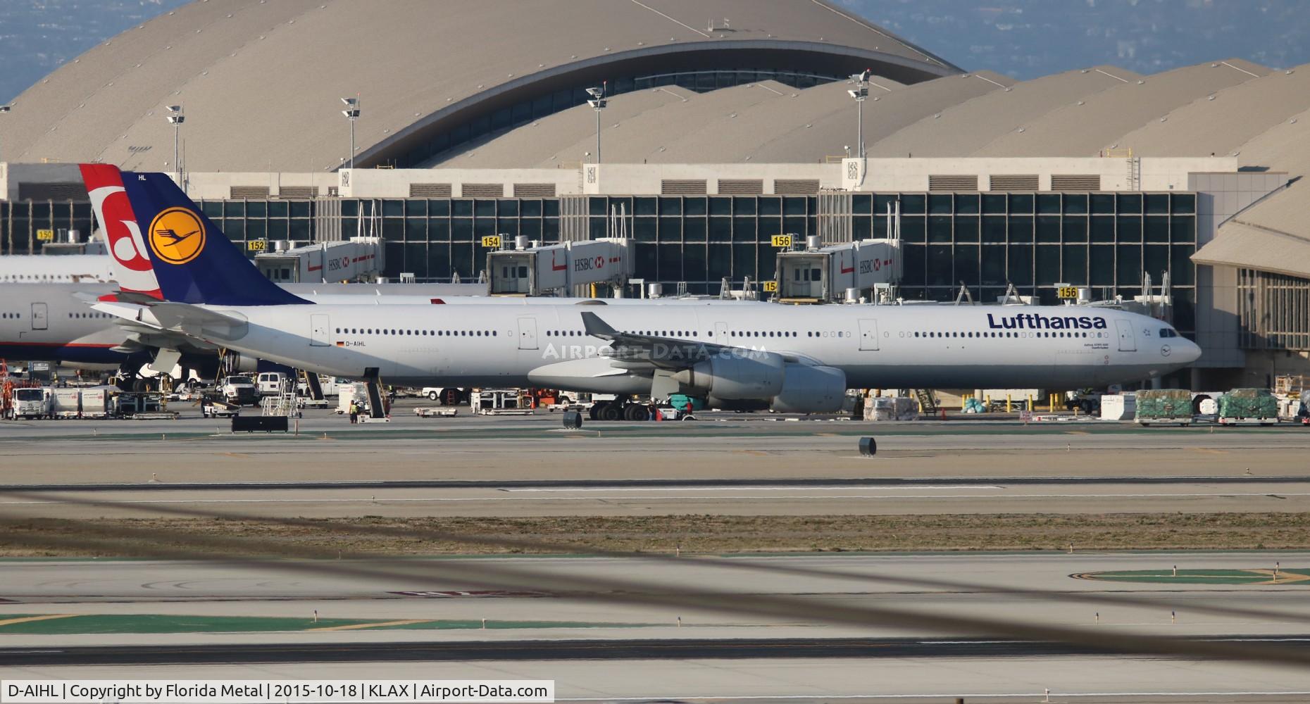D-AIHL, 2004 Airbus A340-642 C/N 583, LAX spotting
