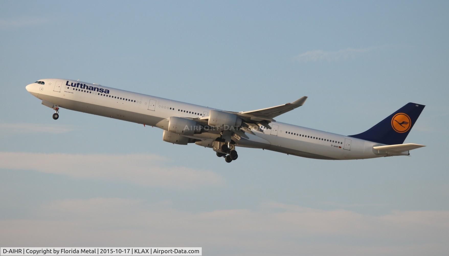 D-AIHR, 2007 Airbus A340-642 C/N 794, LAX spotting