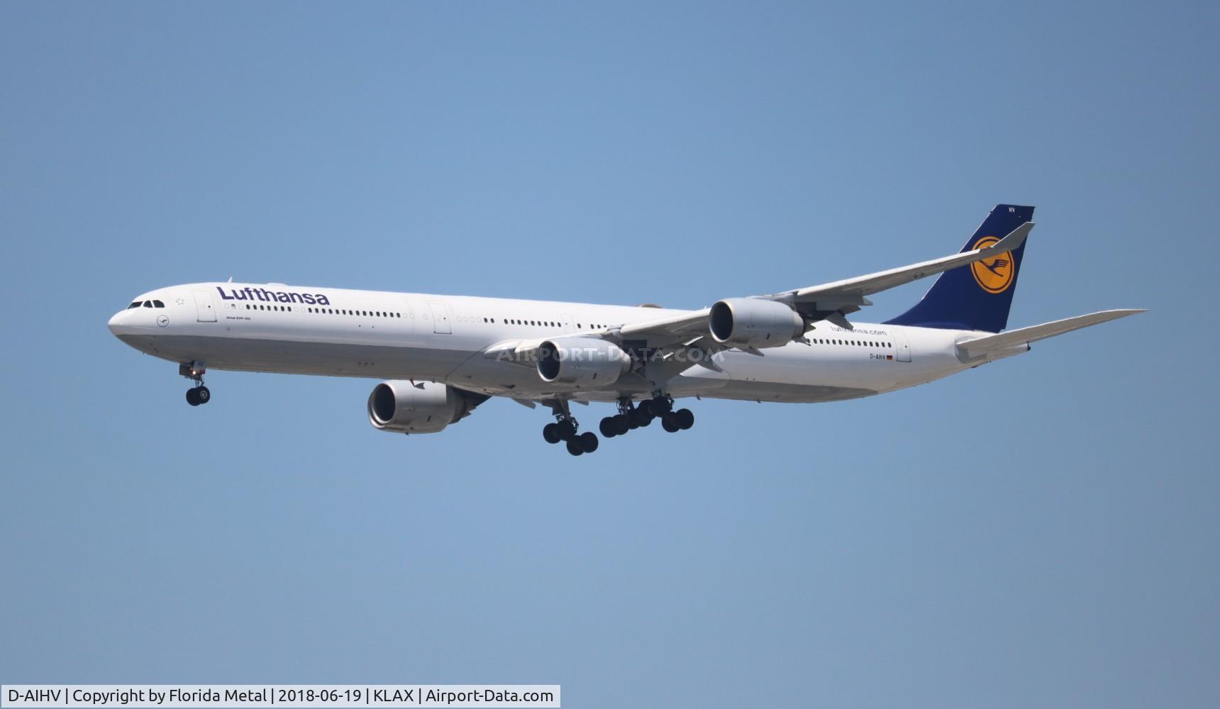 D-AIHV, 2008 Airbus A340-642X C/N 897, LAX spotting
