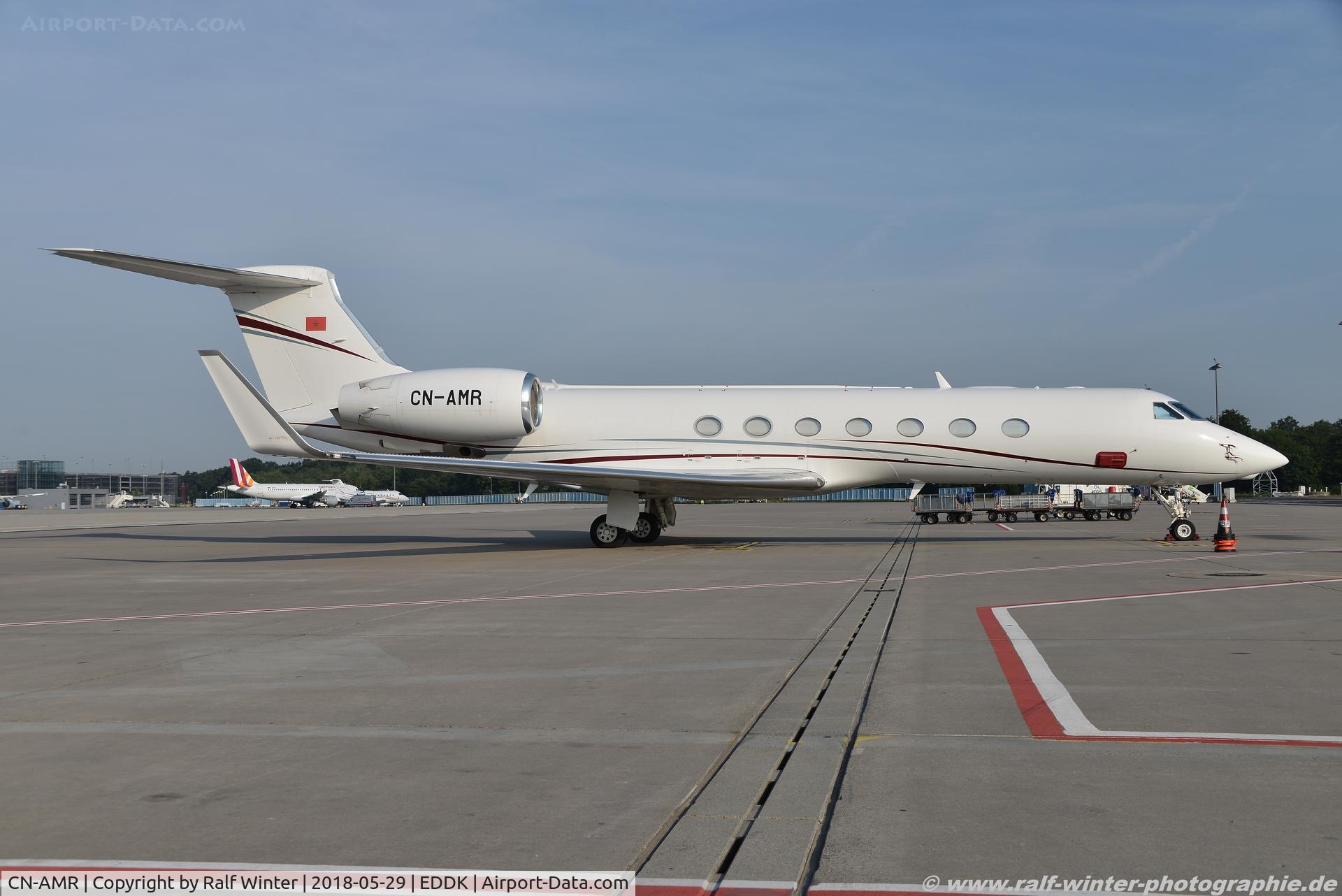 CN-AMR, 2014 Gulfstream Aerospace Gulfstream G550 C/N 5462, Gulfstream Aerospace GV-SP G550 - Royal Moroccan Air Force - 5462 - CN-AMR - 29.05.2018 - CGN