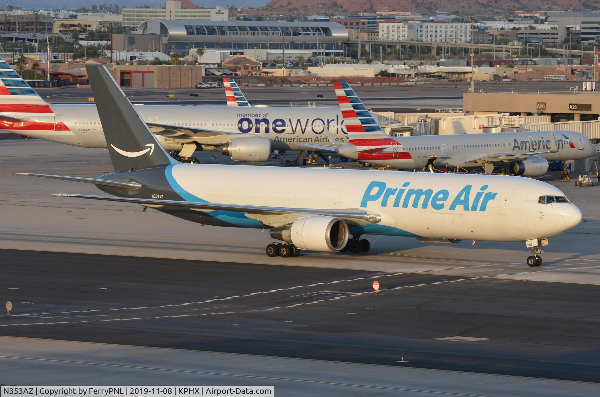 N353AZ, 1992 Boeing 767-323 C/N 25198, Amazon Prime B763F operated by ATI
