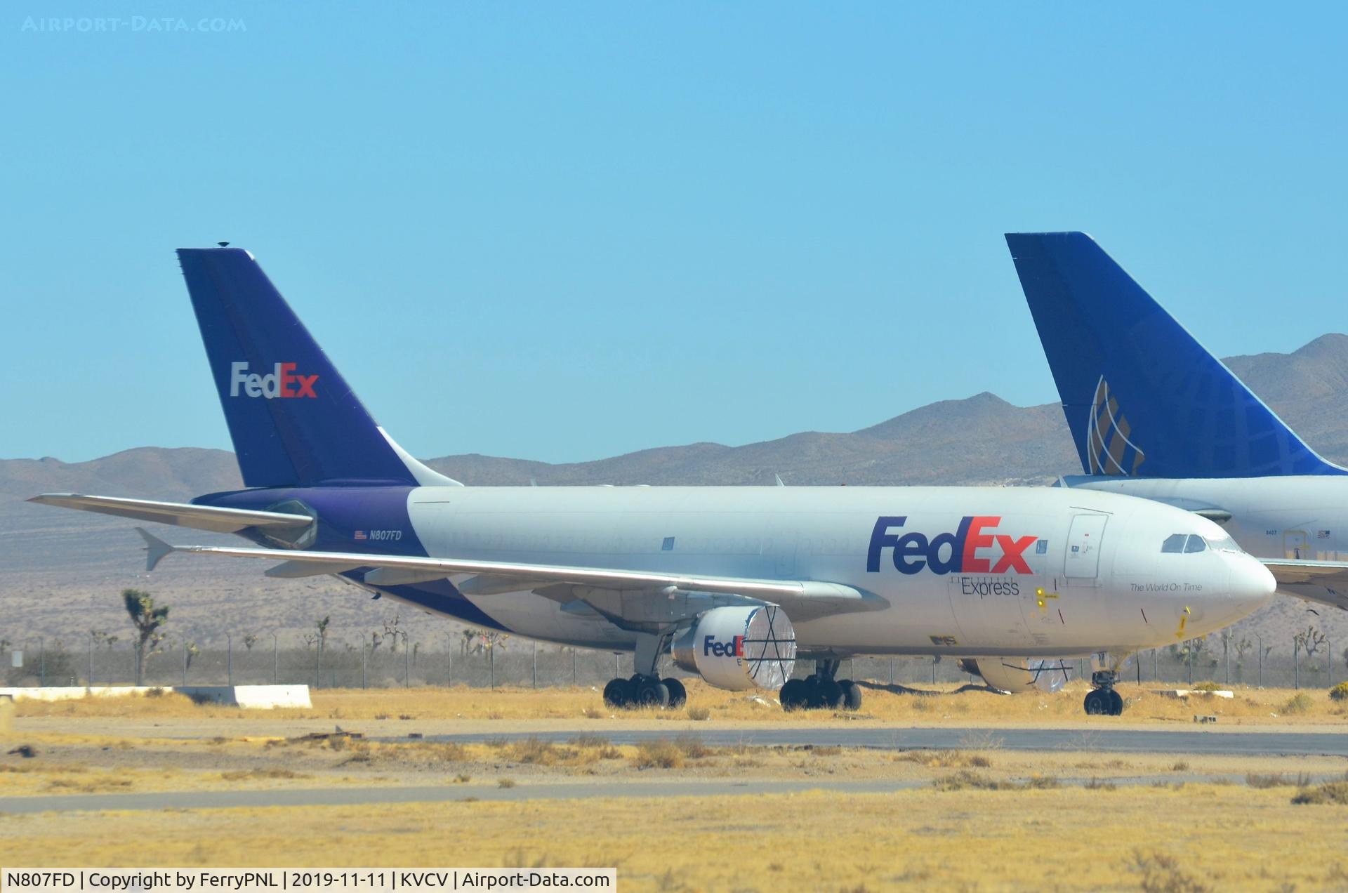 N807FD, 1989 Airbus A310-324 C/N 492, Fedex A310 wfu june 2019 and stored since in VCV