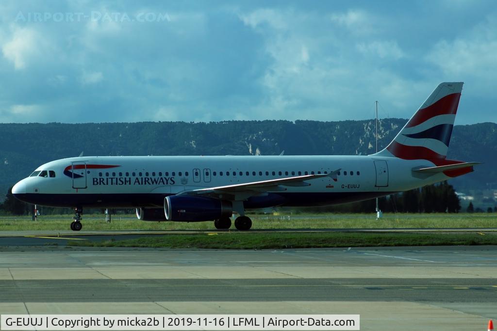 G-EUUJ, 2002 Airbus A320-232 C/N 1883, Taxiing