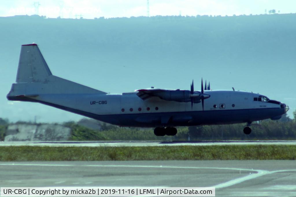 UR-CBG, 1966 Antonov An-12BK C/N 6343705, Landing