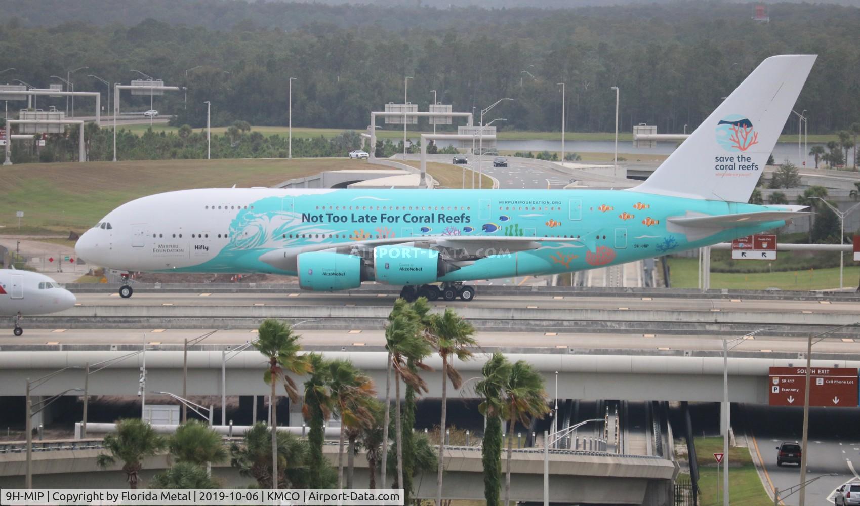 9H-MIP, 2006 Airbus A380-841 C/N 006, MCO spotting
