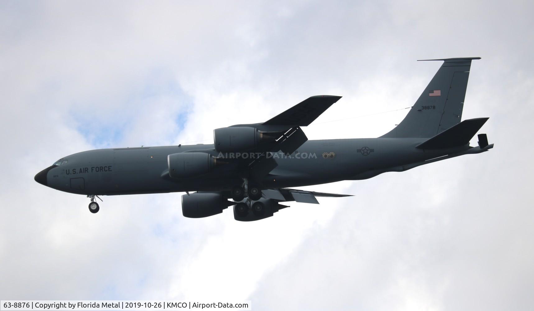 63-8876, 1964 Boeing KC-135R Stratotanker C/N 18724, MCO spotting
