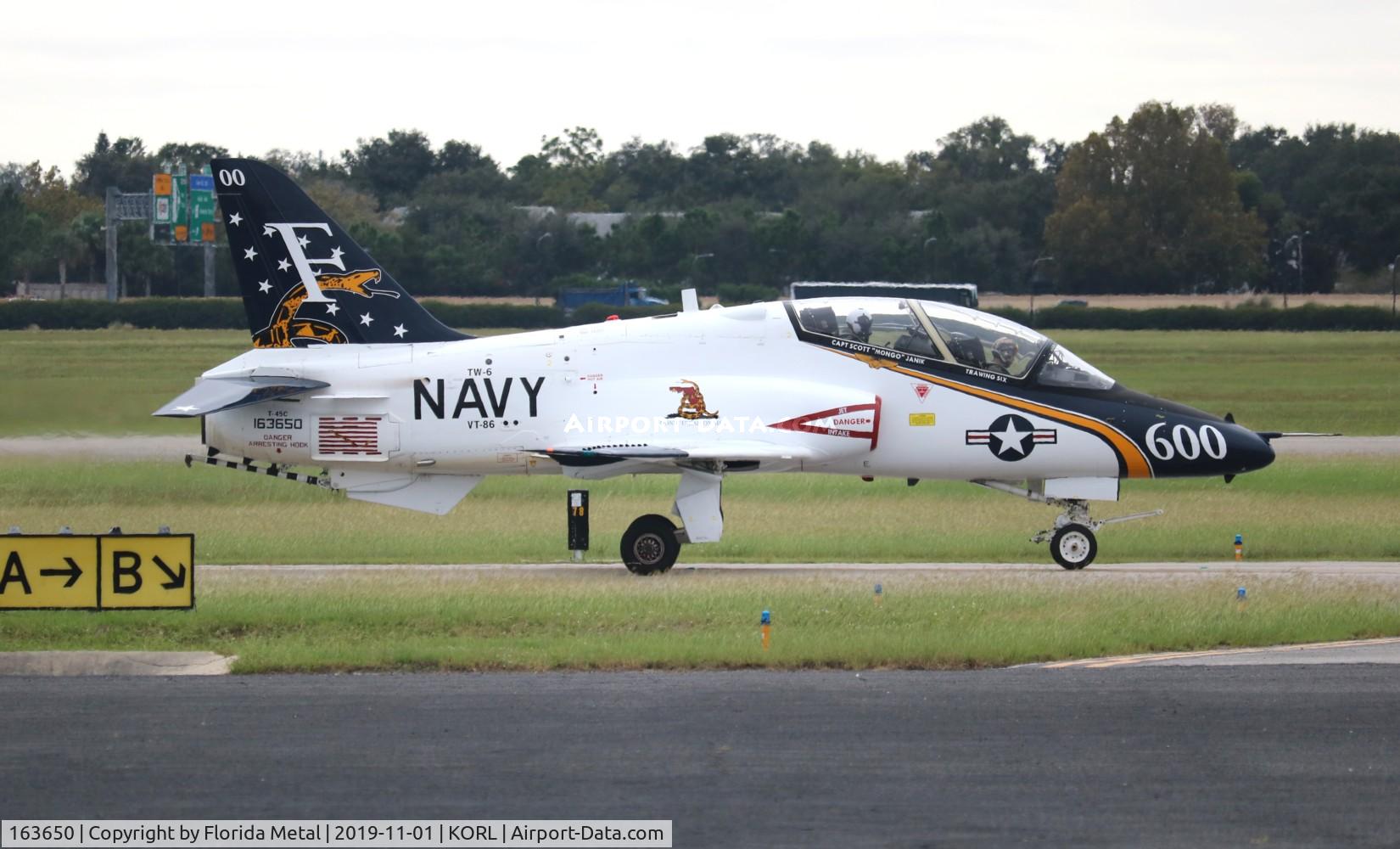 163650, McDonnell Douglas T-45C Goshawk C/N A052, ORL spotting