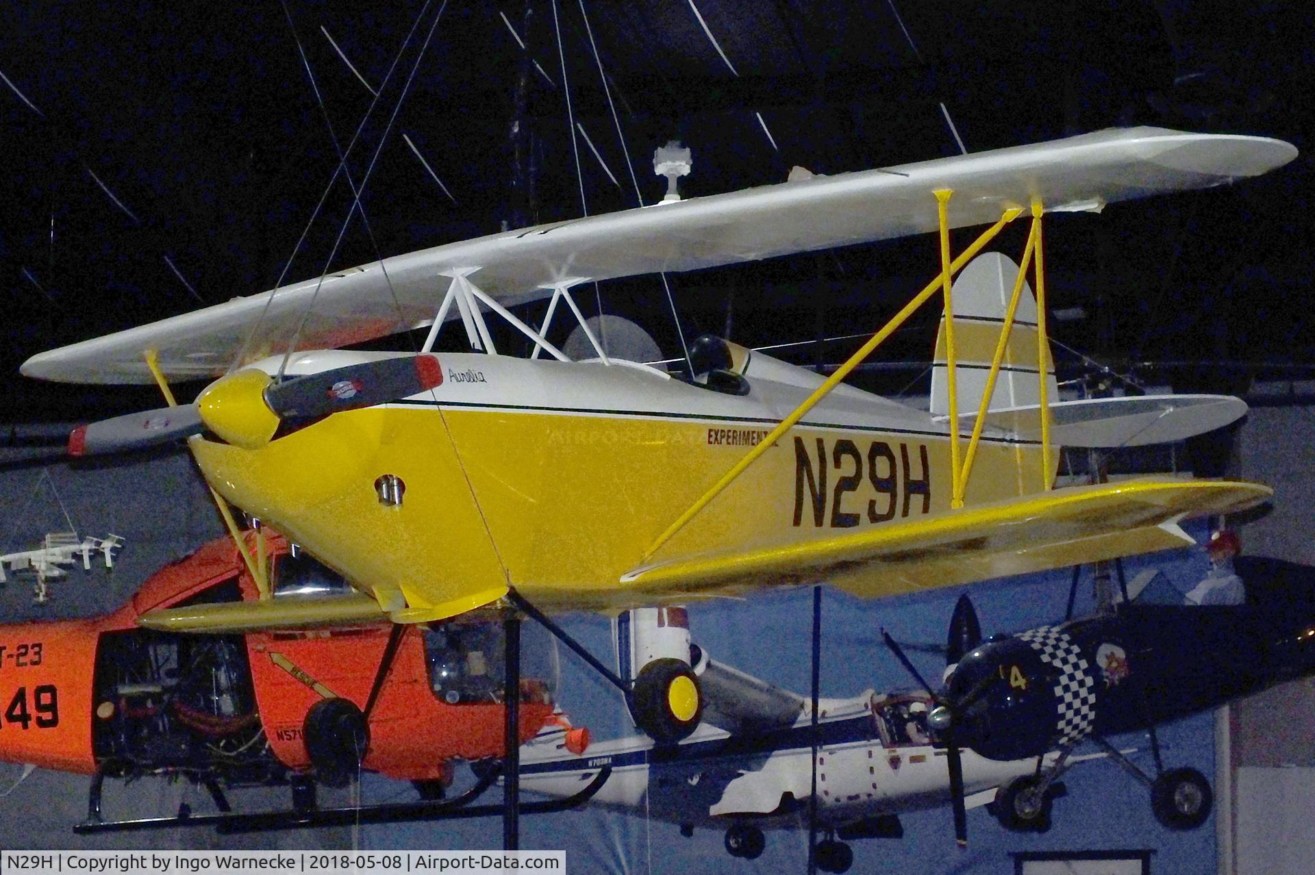 N29H, 1965 Hu-go Craft VPS C/N 1, Hu-go Craft VPS (Vest Pocket Special) at the Tulsa Air & Space Museum, Tulsa OK