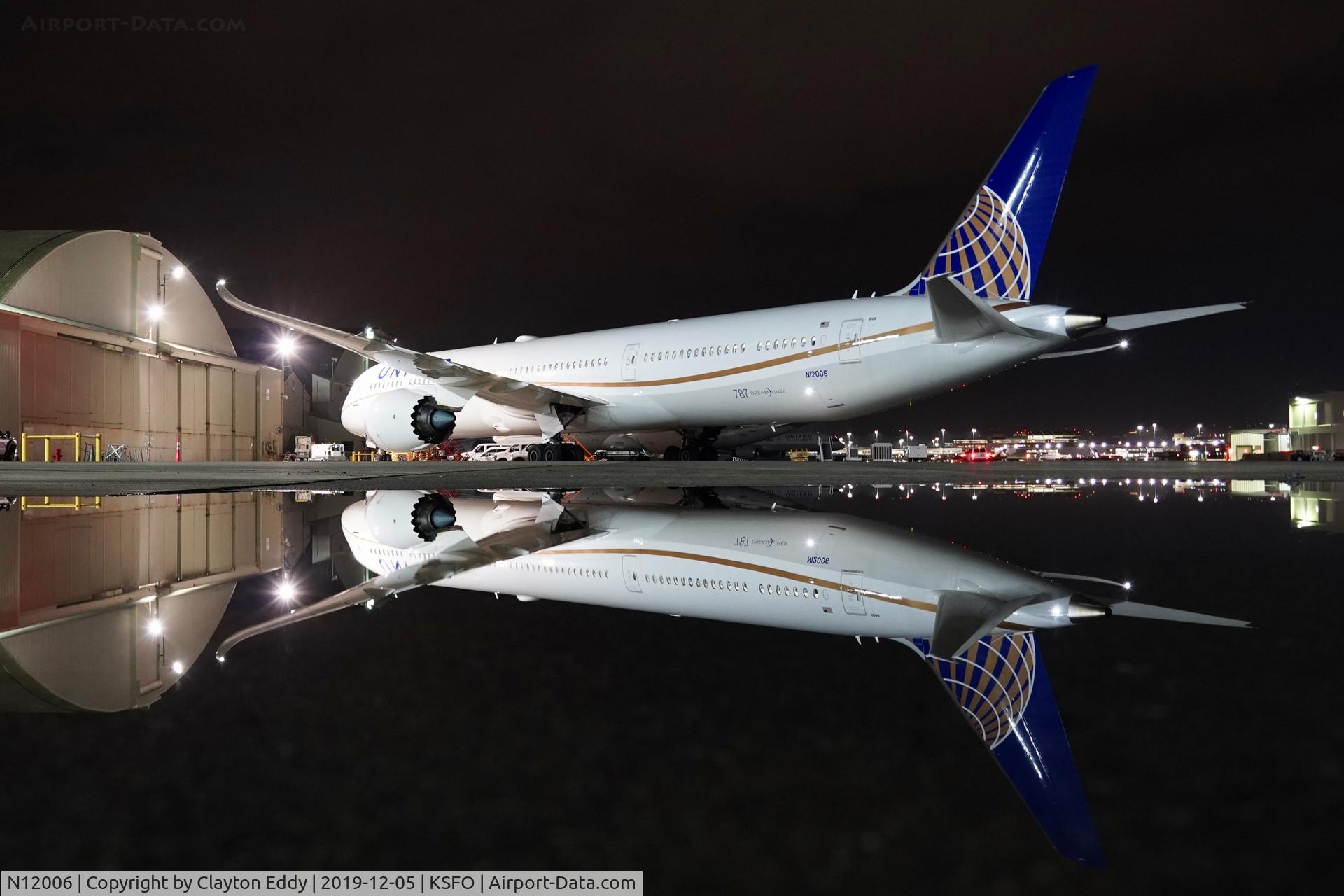 N12006, 2019 Boeing 787-10 Dreamliner C/N 60140, SFO 2019.