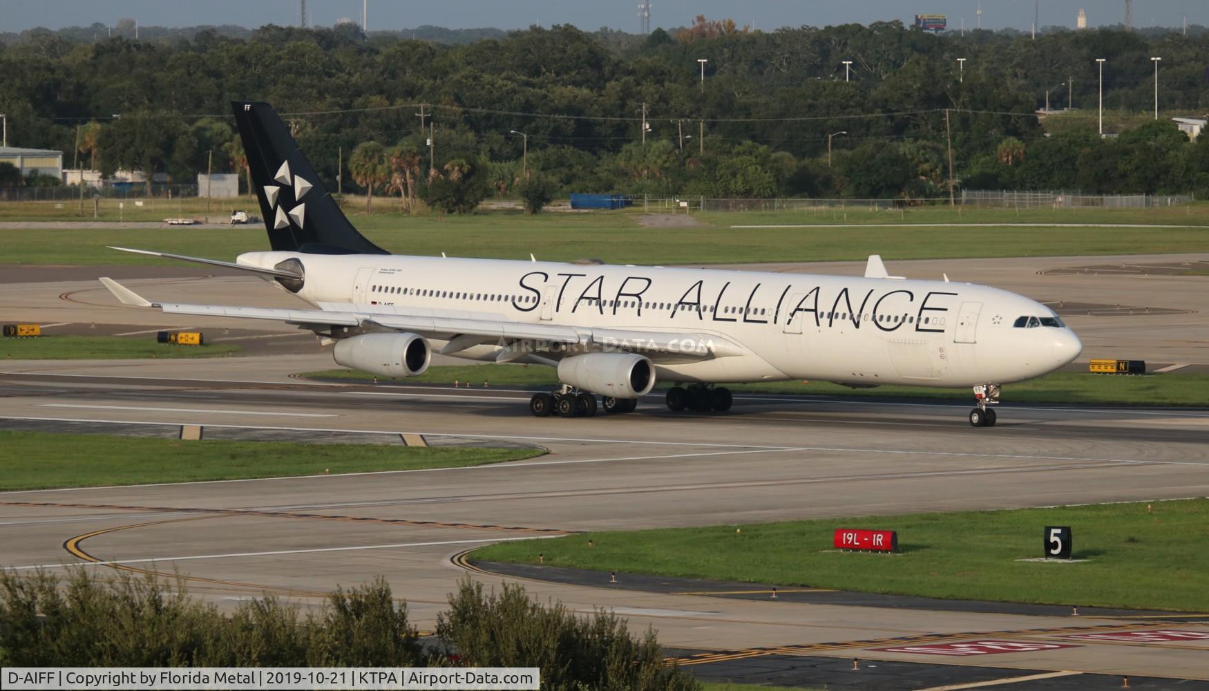 D-AIFF, 2001 Airbus A340-313X C/N 447, TPA spotting