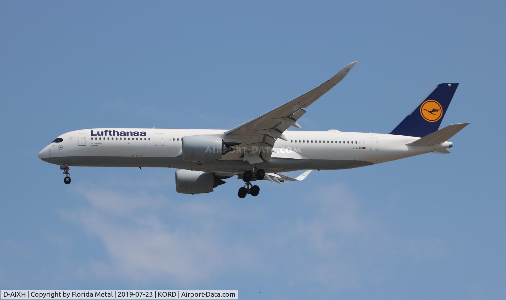 D-AIXH, 2017 Airbus A350-941 C/N 184, ORD 2019