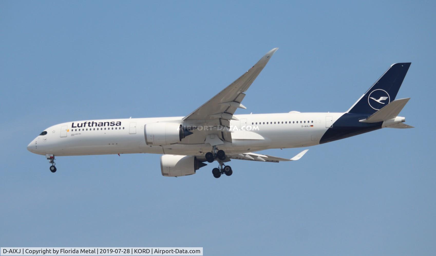 D-AIXJ, 2018 Airbus A350-941 C/N 209, ORD 2019