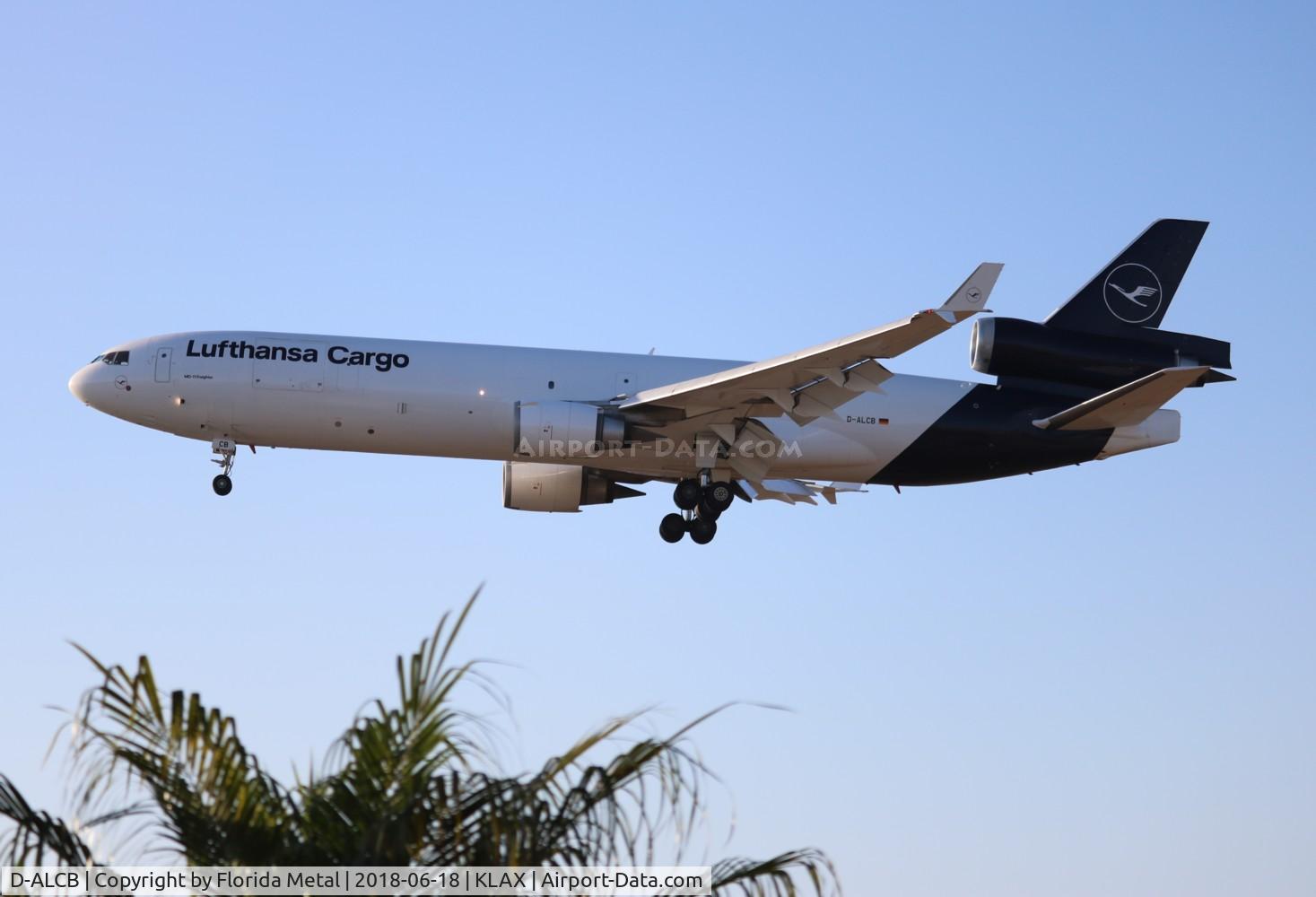 D-ALCB, 1998 McDonnell Douglas MD-11F C/N 48782, LAX spotting
