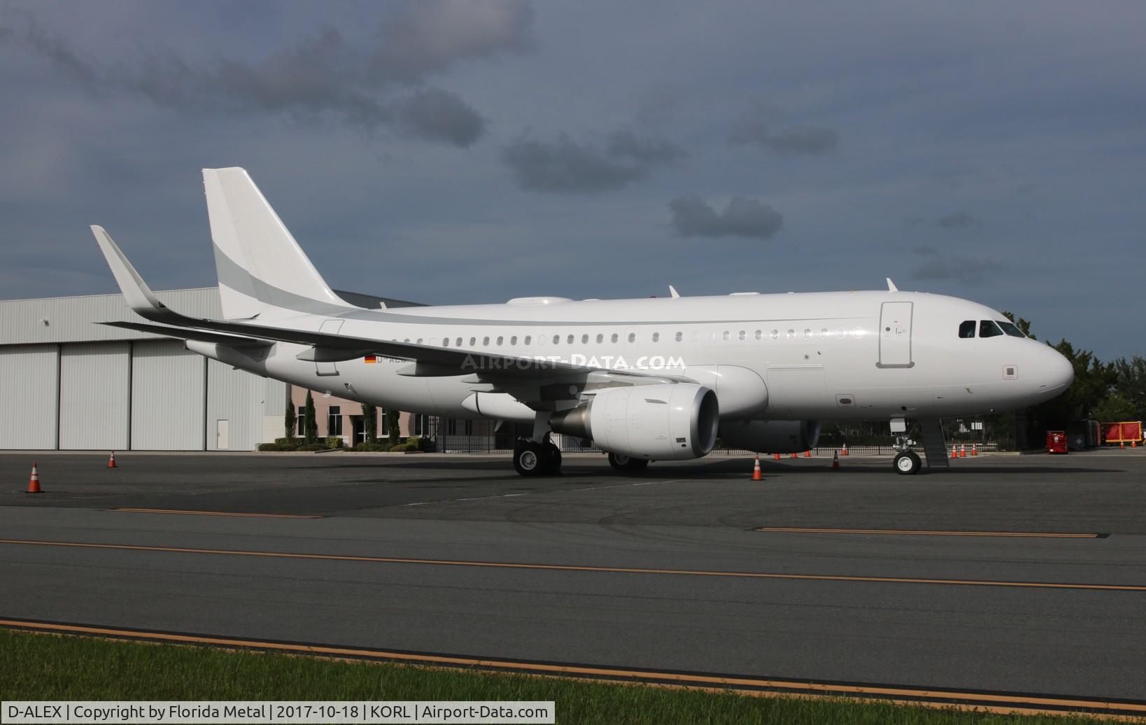 D-ALEX, 2014 Airbus A319-115(CJ) C/N 5963, ORL spotting