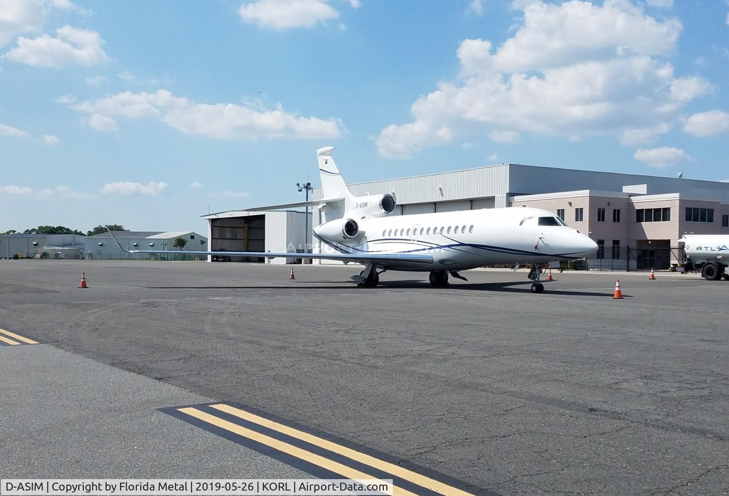 D-ASIM, 2013 Dassault Falcon 7X C/N 106, ORL 2019