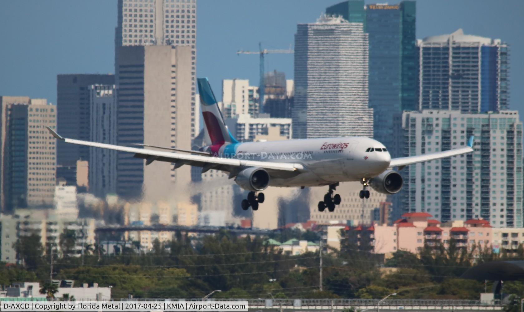 D-AXGD, 2003 Airbus A330-203 C/N 573, MIA 2017