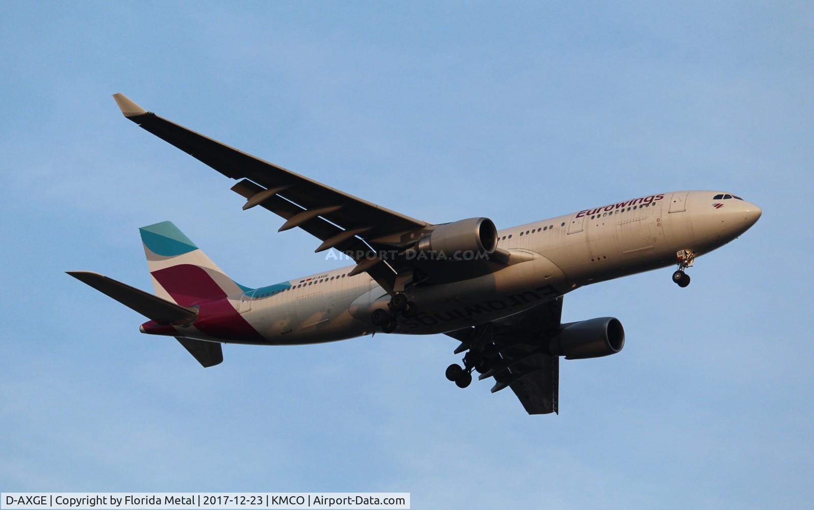 D-AXGE, 2004 Airbus A330-202 C/N 612, MCO spotting