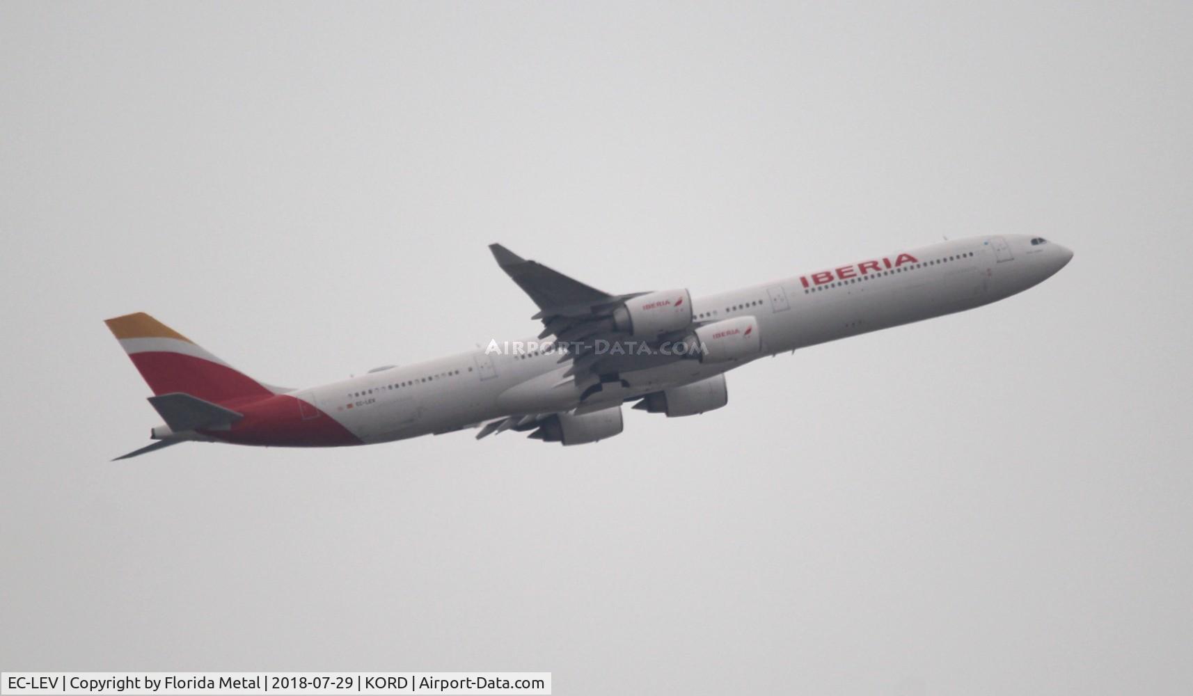 EC-LEV, 2010 Airbus A340-642 C/N 1079, ORD 2018
