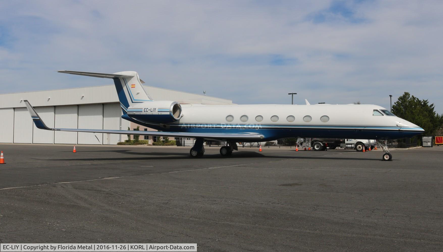 EC-LIY, 2010 Gulfstream Aerospace GV-SP (G550) C/N 5279, ORL spotting