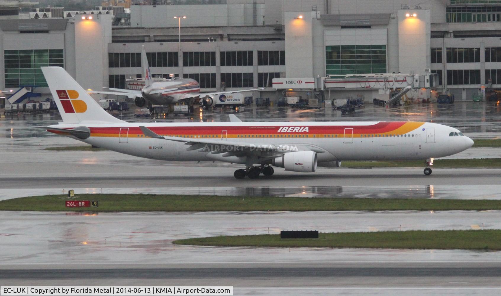 EC-LUK, 2012 Airbus A330-302 C/N 1385, MIA 2014
