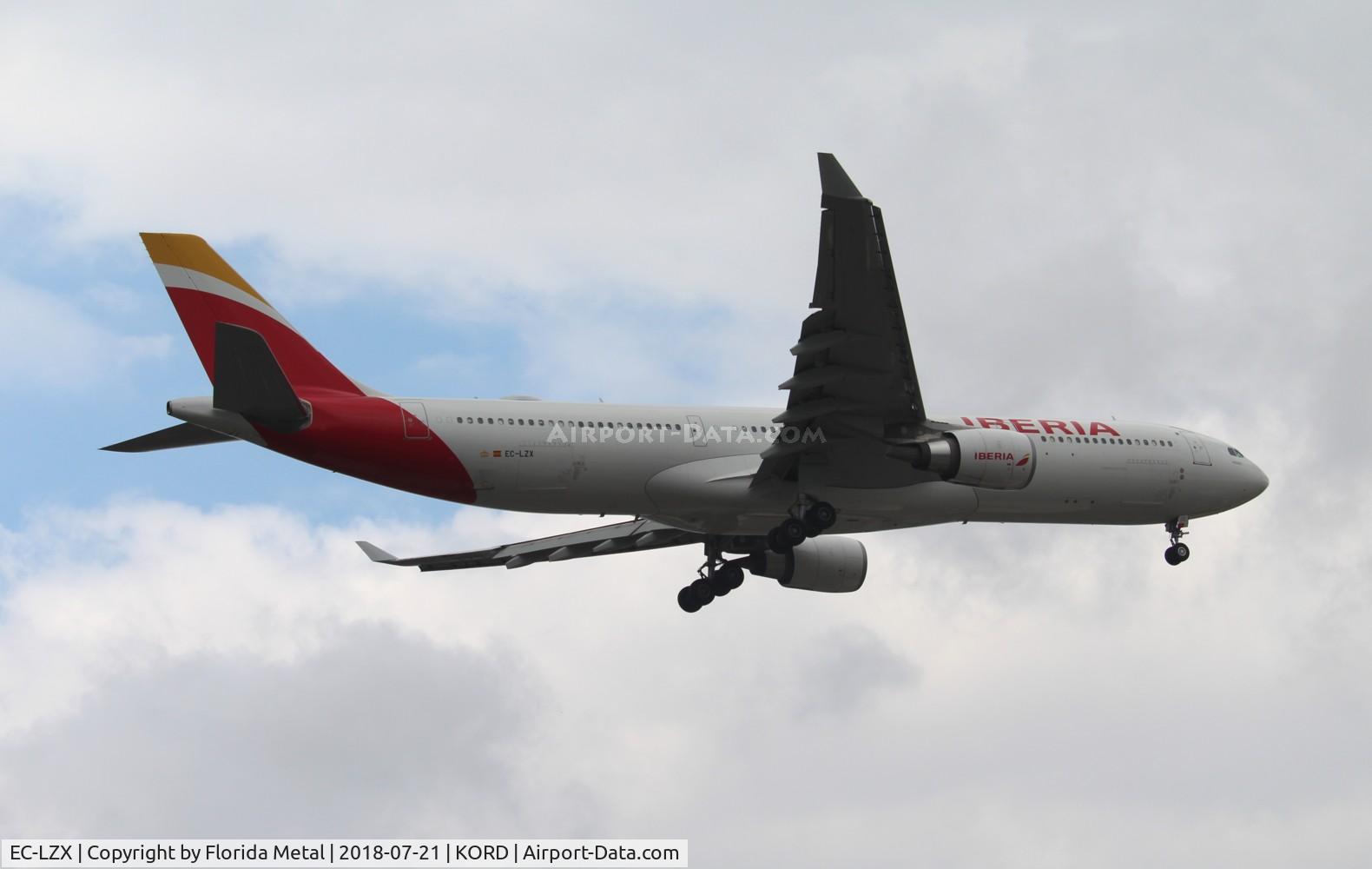 EC-LZX, 2014 Airbus A330-302 C/N 1507, ORD 2018