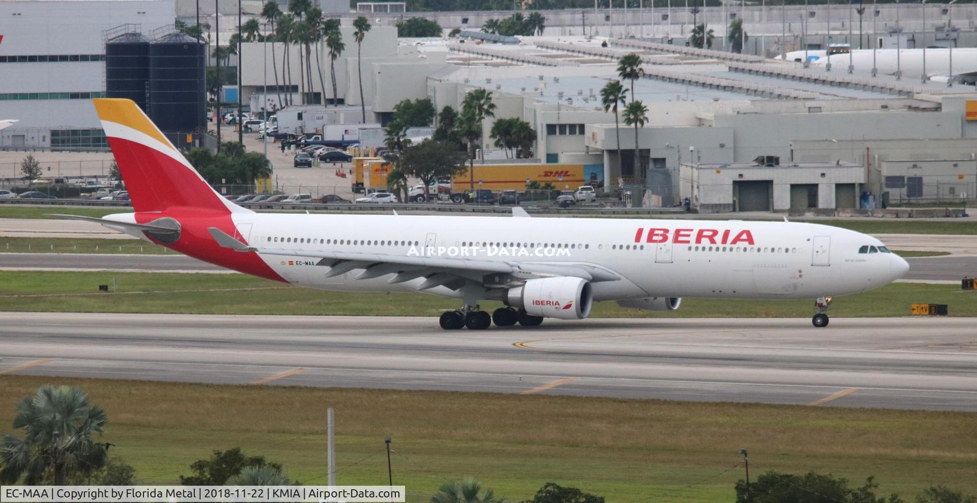 EC-MAA, 2014 Airbus A330-302 C/N 1515, MIA 2018