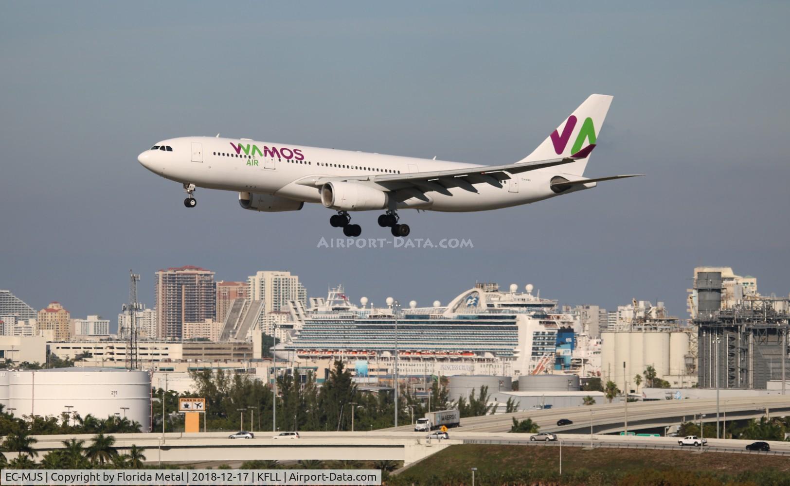 EC-MJS, 1999 Airbus A330-243 C/N 265, FLL 2018
