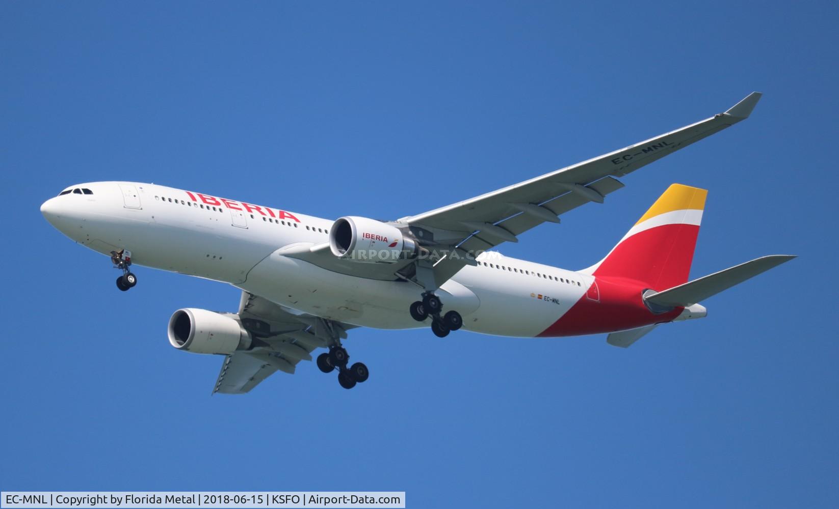 EC-MNL, 2016 Airbus A330-202 C/N 1761, SFO 2018