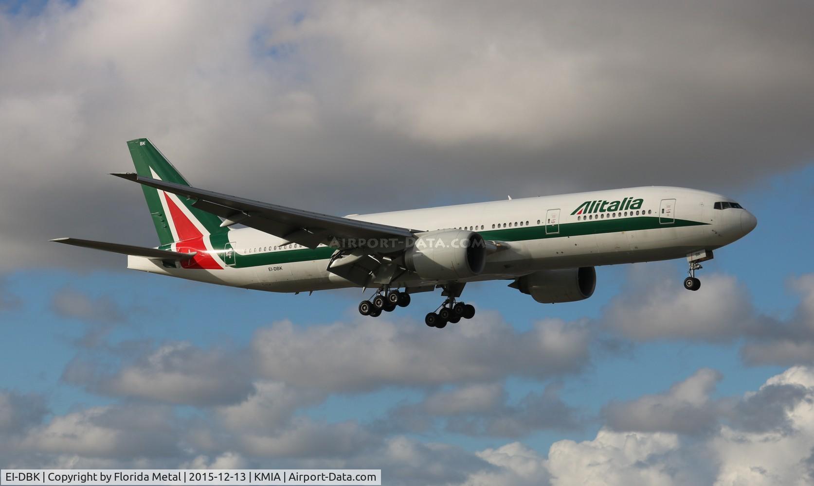 EI-DBK, 2003 Boeing 777-243/ER C/N 32783, MIA 2015