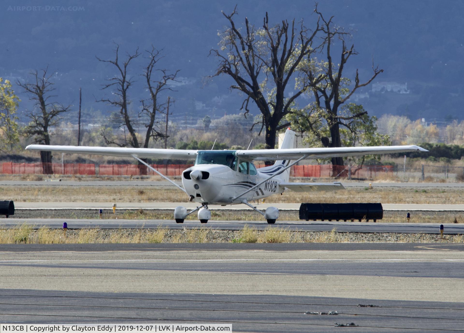 N13CB, 1981 Cessna 172P C/N 17274805, Livermore Airport California 2019.