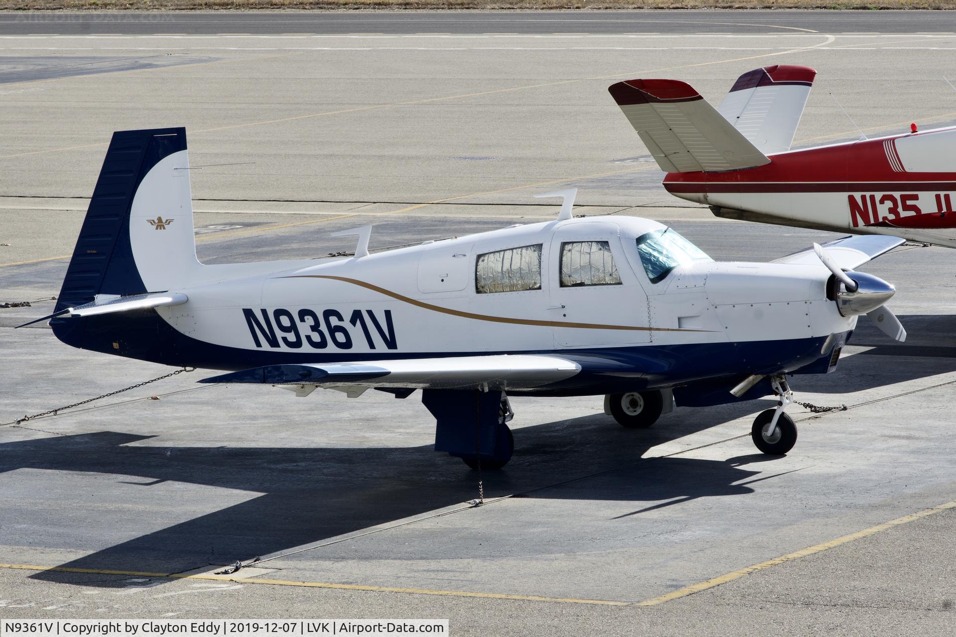N9361V, 1969 Mooney M20C Ranger C/N 700015, Livermore Airport California 2019.