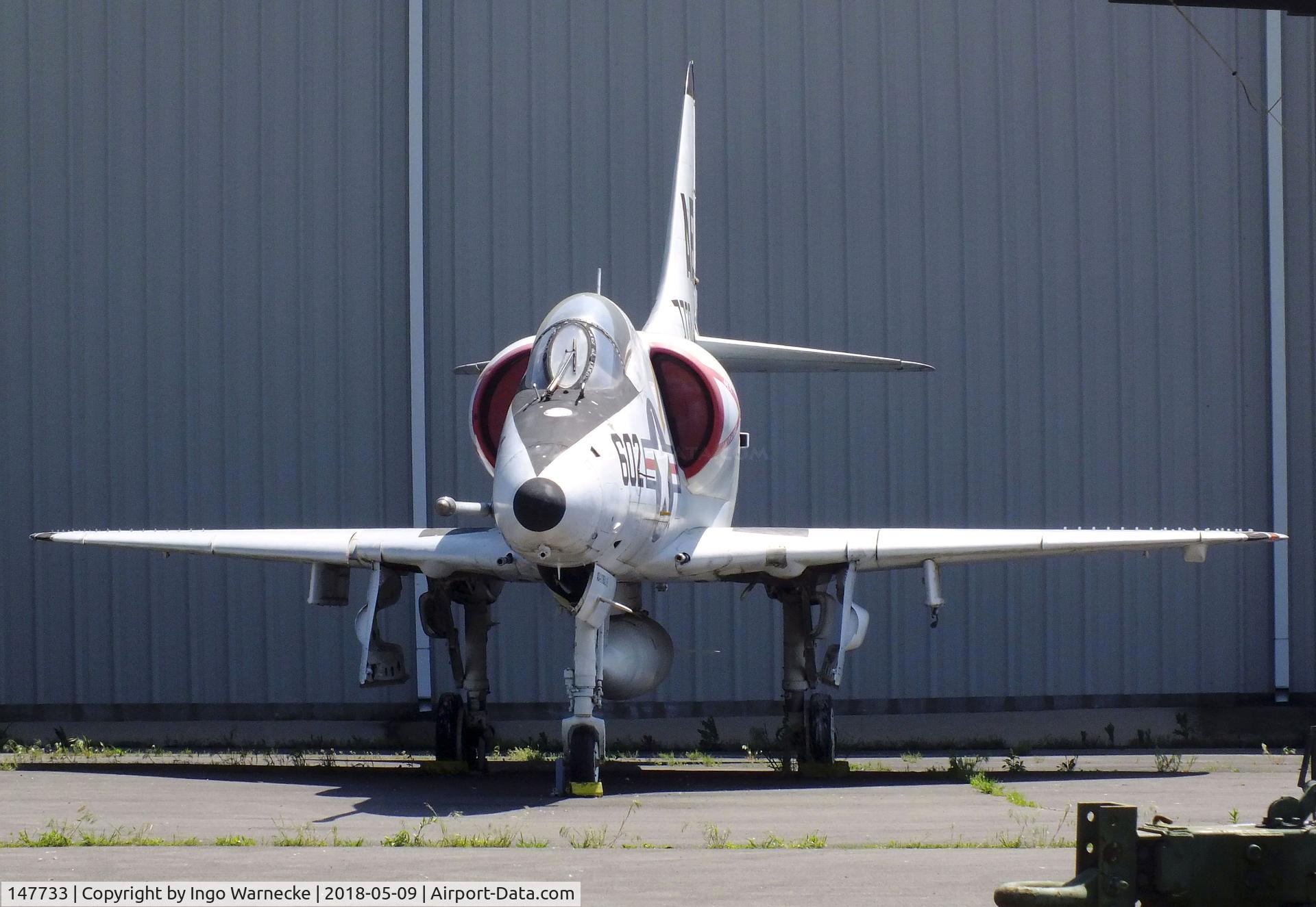 147733, Douglas A-4C Skyhawk C/N 12497, Douglas A-4C Skyhawk at the Arkansas Air & Military Museum, Fayetteville AR