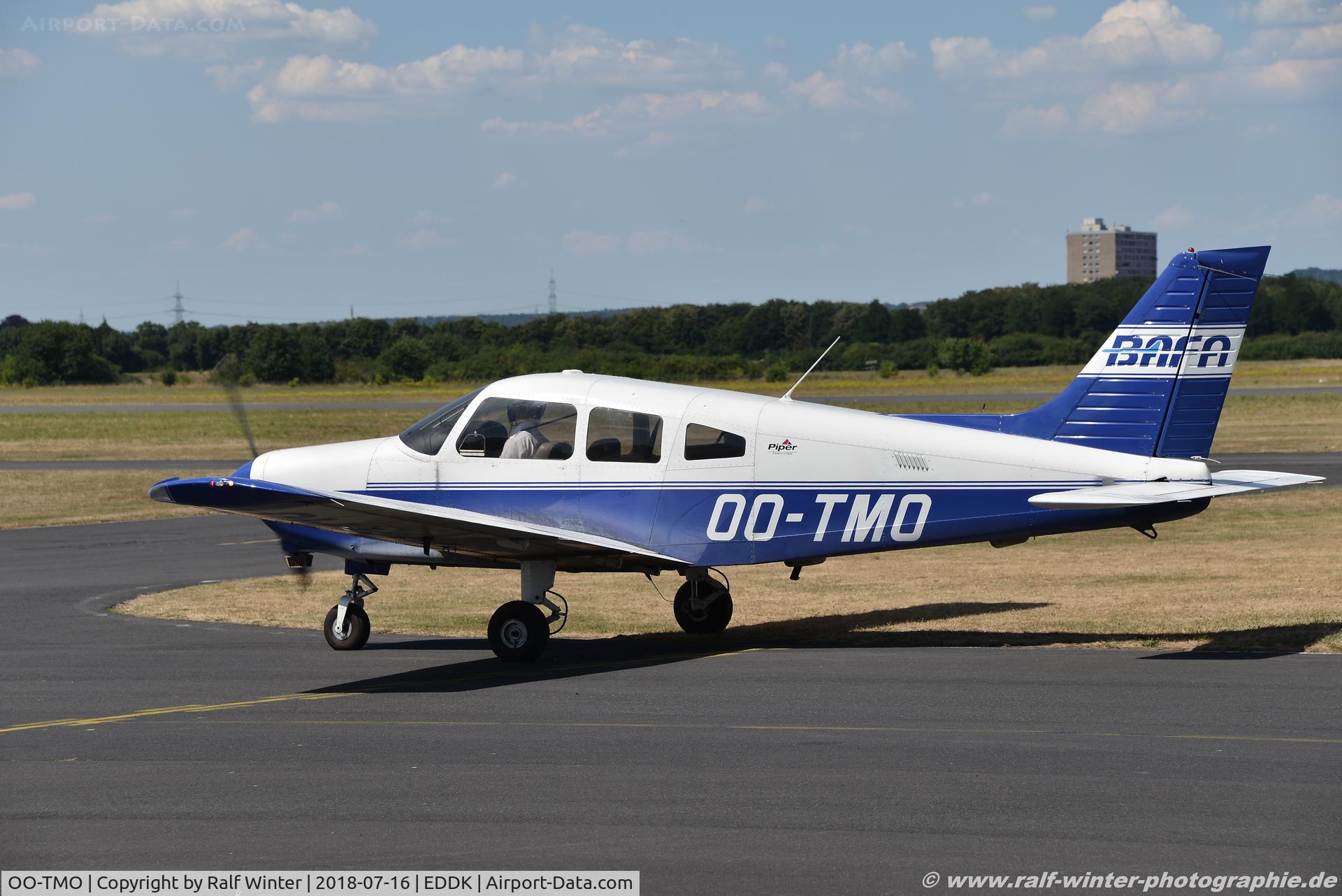 OO-TMO, 2008 Piper PA-28-161 Cherokee Warrior II C/N 2842302, Piper PA-28-161 Warrior III - Ben Air Flight Academy - 2842302 - OO-TMO - 16.07.2018 - CGN