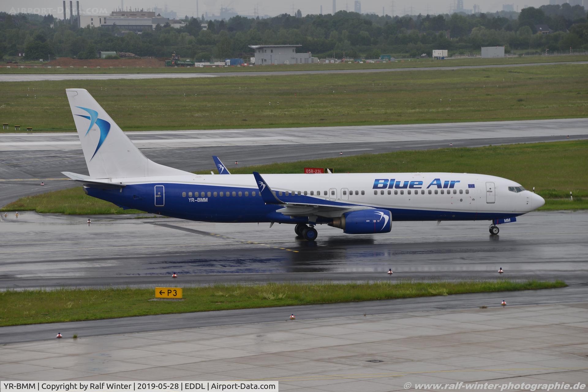 YR-BMM, 2010 Boeing 737-82R C/N 40871, Boeing 737-82R(W) - 0B BMS Blue Air - 40871 - YR-BMM - 28.05.2019 - DUS
