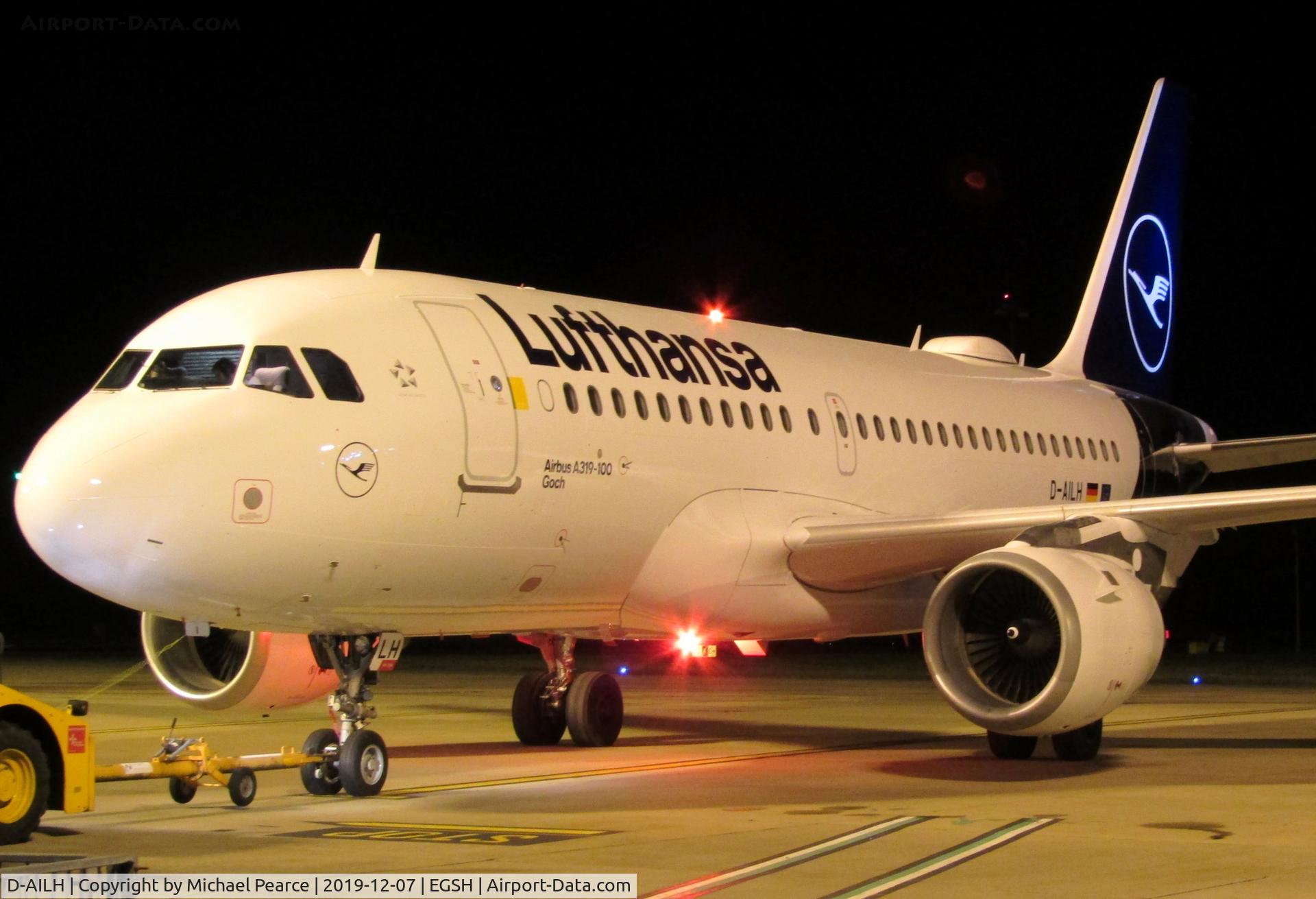 D-AILH, 1997 Airbus A319-114 C/N 641, 