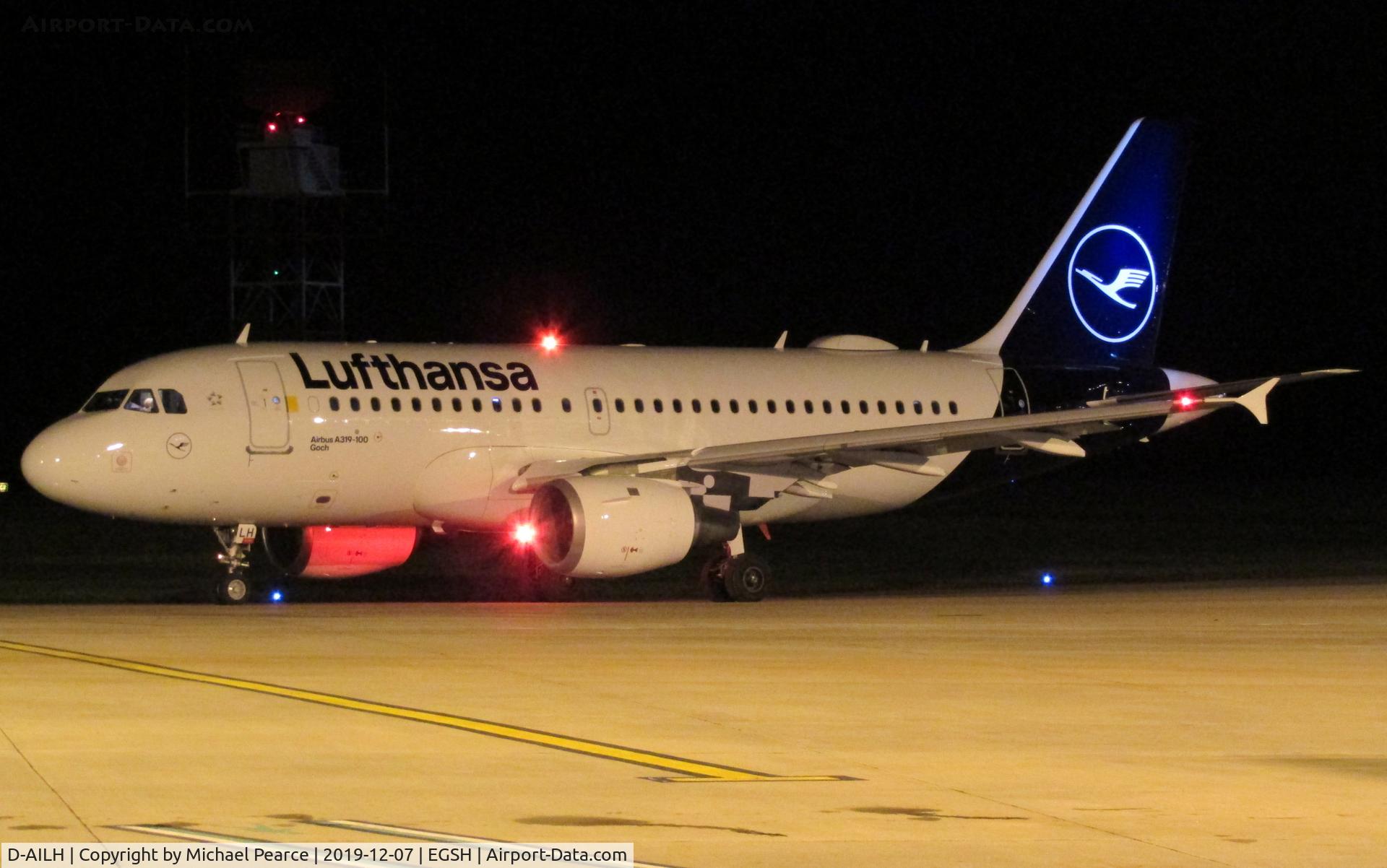 D-AILH, 1997 Airbus A319-114 C/N 641, 