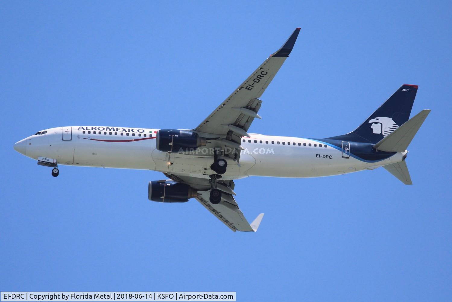 EI-DRC, 2006 Boeing 737-852 C/N 35116, SFO 2018