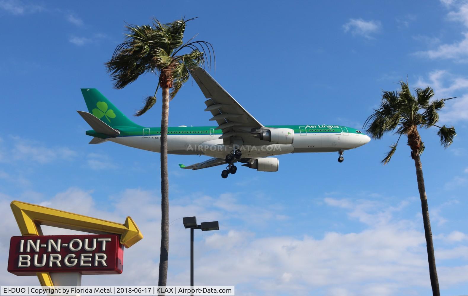 EI-DUO, 2007 Airbus A330-202 C/N 841, LAX 2018