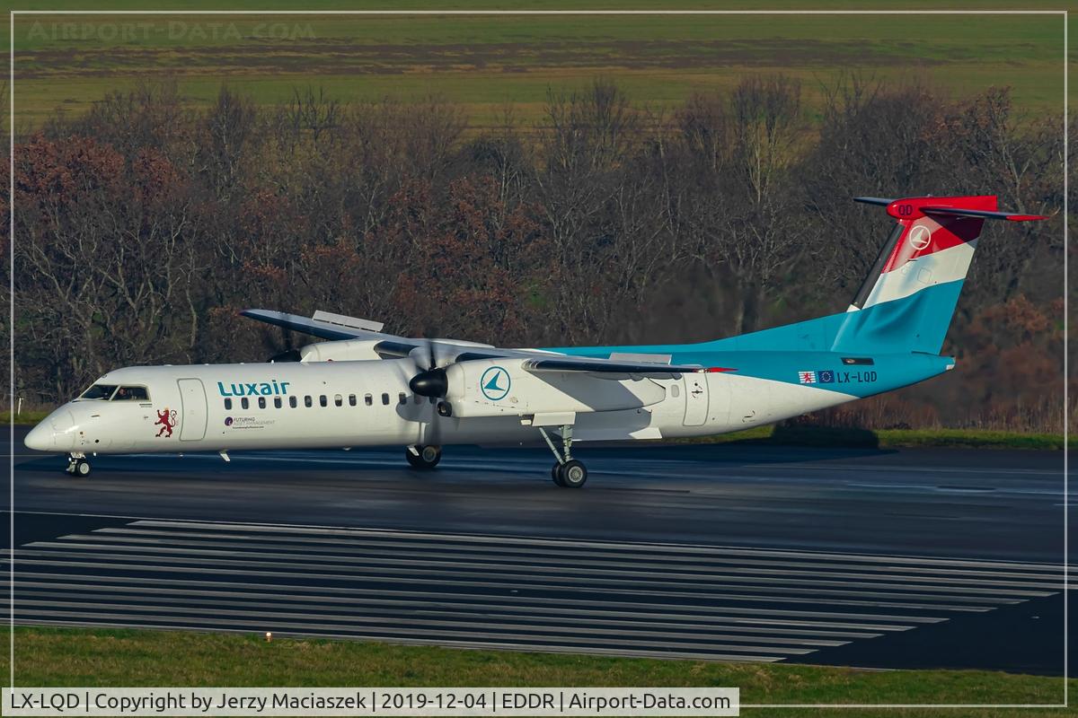 LX-LQD, 2016 De Havilland Canada DHC-8-402Q Dash 8 Dash 8 C/N 4525, De Havilland Canada DHC-8-402Q Dash 8