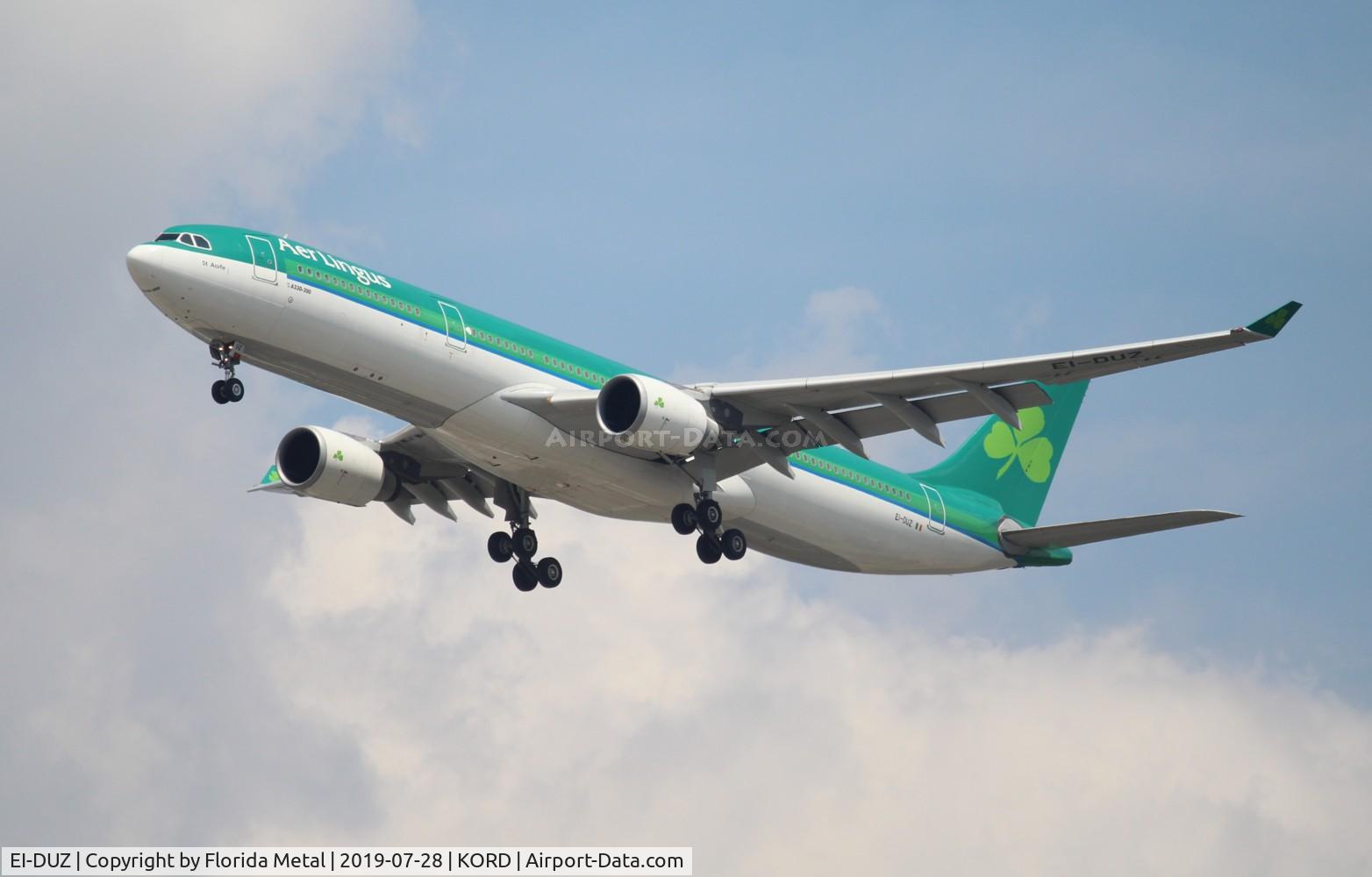 EI-DUZ, 2007 Airbus A330-302 C/N 847, ORD 2019