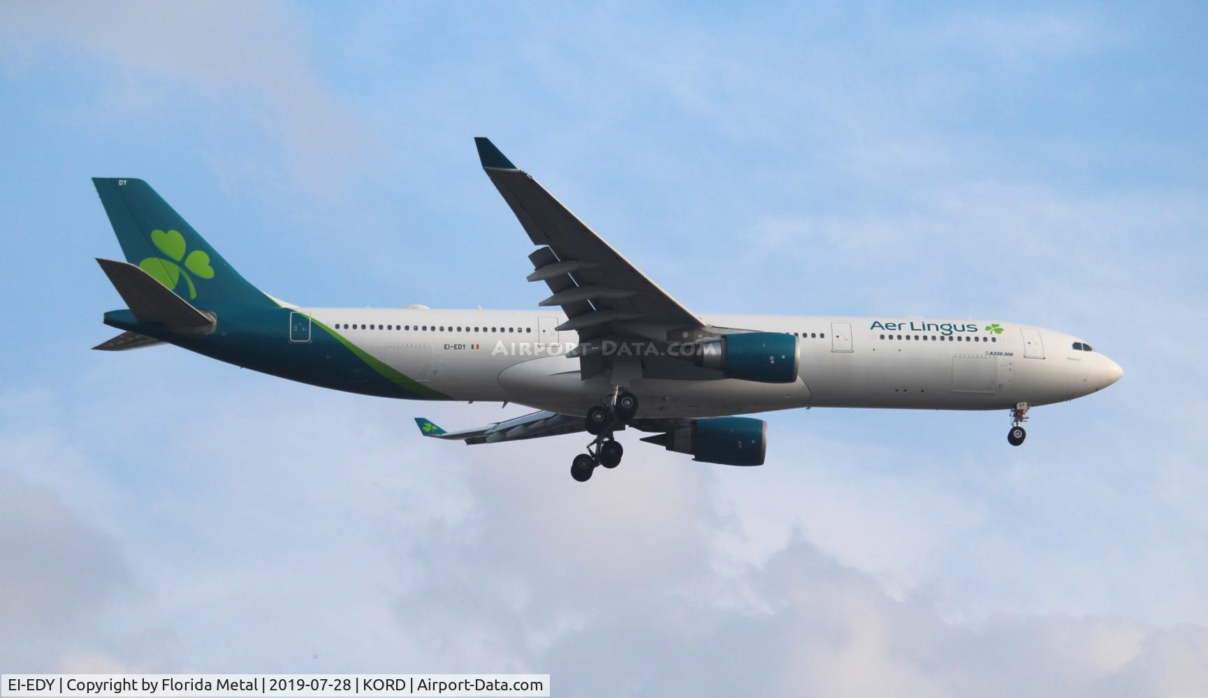 EI-EDY, 2009 Airbus A330-302 C/N 1025, ORD 2019