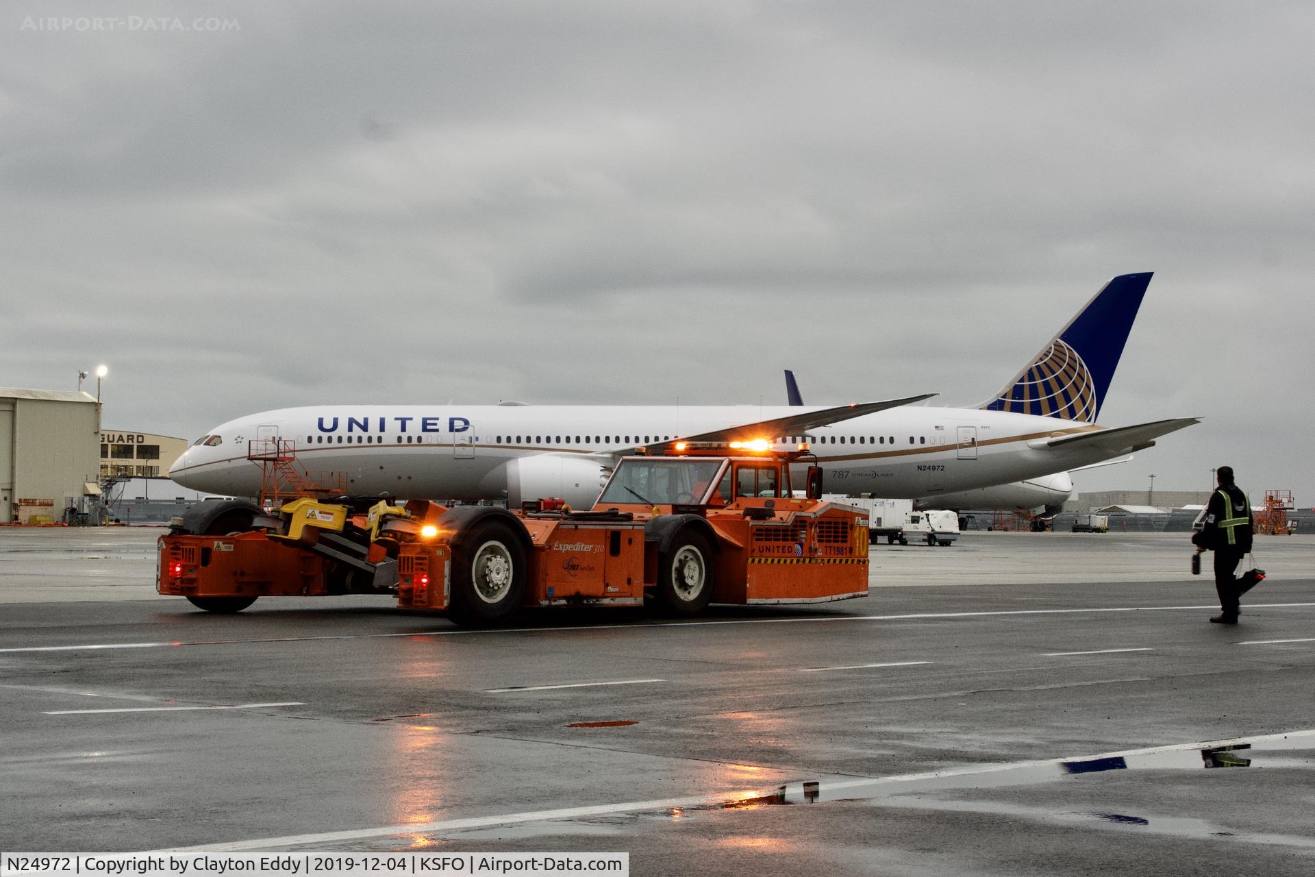 N24972, 2018 Boeing 787-9 Dreamliner C/N 40939, SFO 2019.