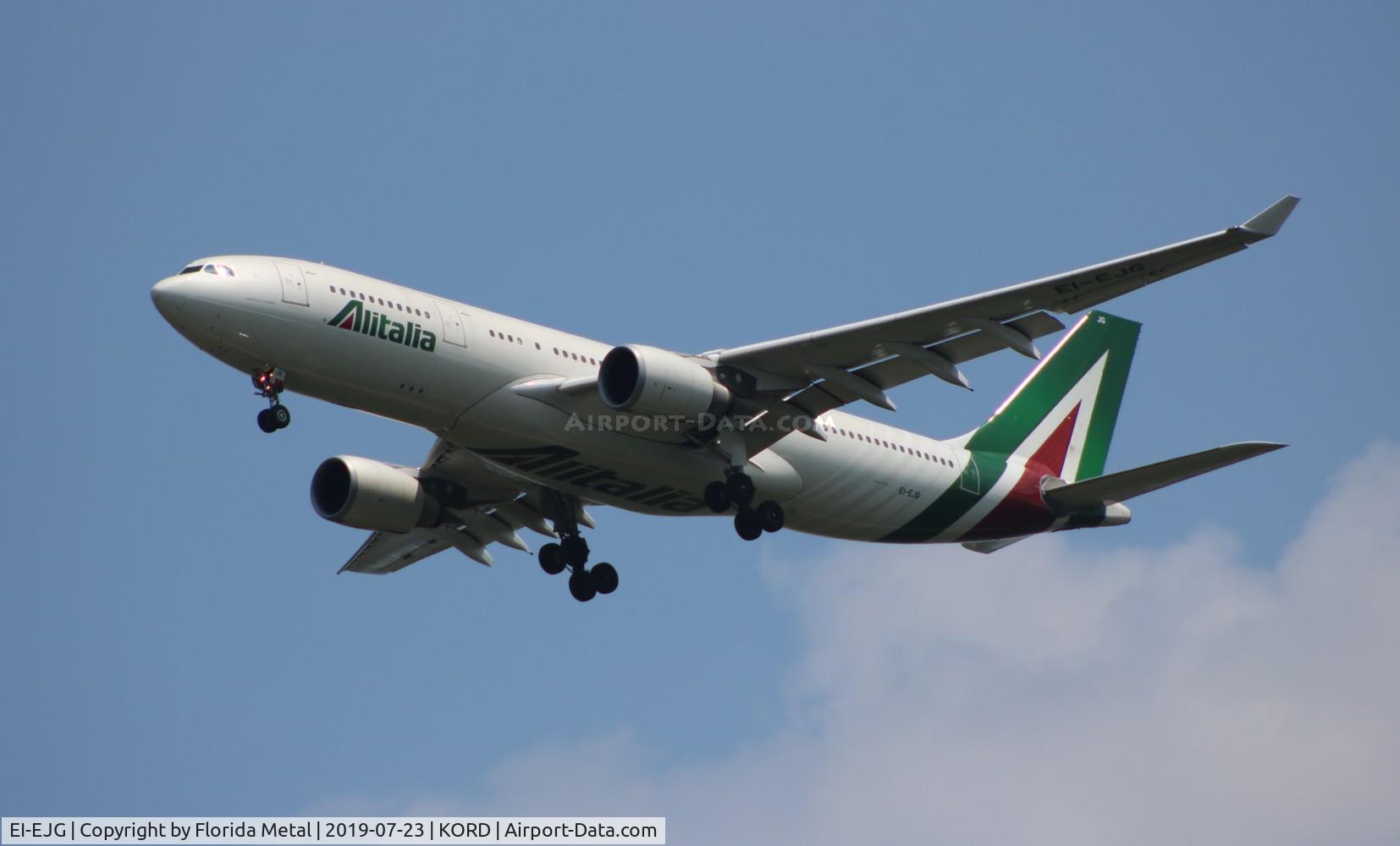 EI-EJG, 2010 Airbus A330-202 C/N 1123, ORD 2019