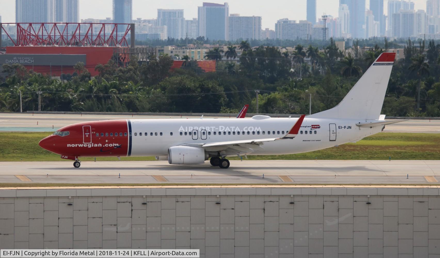 EI-FJN, 2016 Boeing 737-8JP C/N 41152, FLL 2018