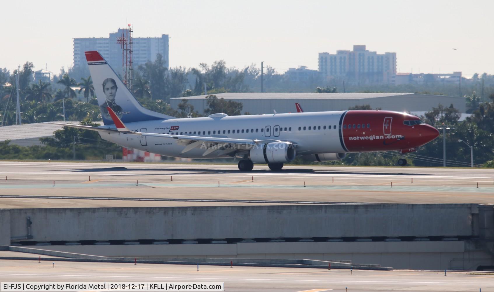 EI-FJS, 2016 Boeing 737-8JP C/N 41153, FLL 2018