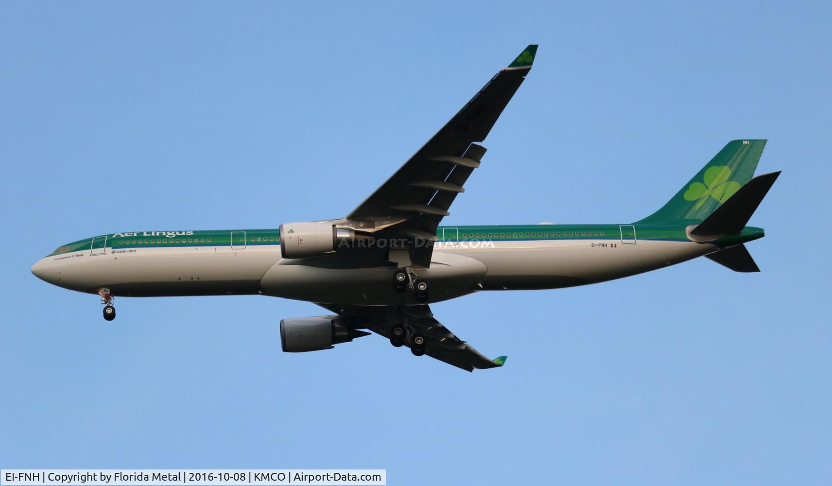 EI-FNH, 2016 Airbus A330-302 C/N 1744, MCO 2016