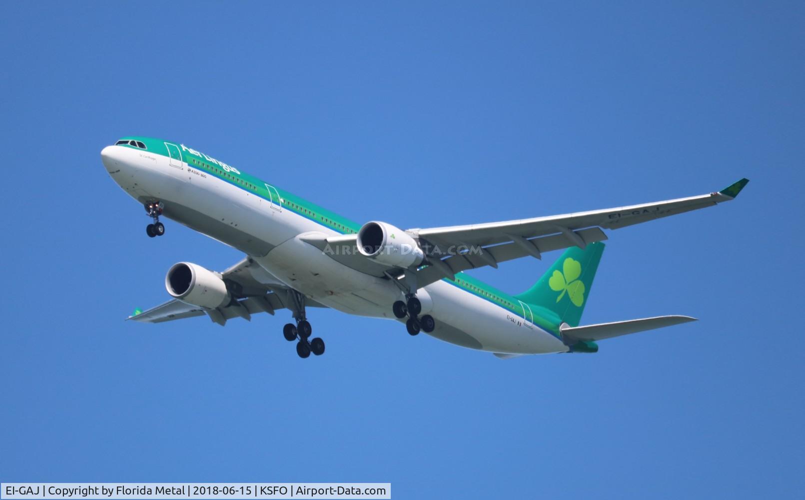 EI-GAJ, 2017 Airbus A330-302 C/N 1791, SFO 2018